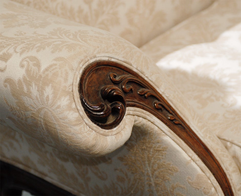 19th Century Italian Venetian Style Upholstered Settee / Canape 3