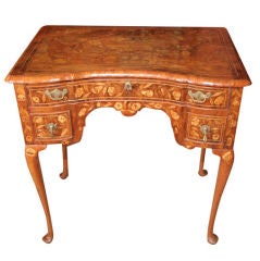 Antique Dutch Queen Ann Marquetry Dressing table, 18th century