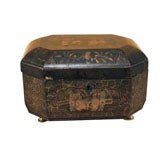 Antique Chinese4Export caddy box