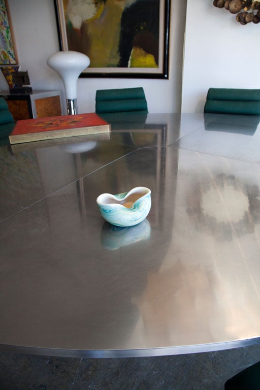 Charles Lotton studio art glass vase signed, dated