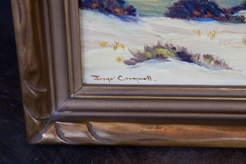 Joane Cromwell landscape plain air oil painting, California