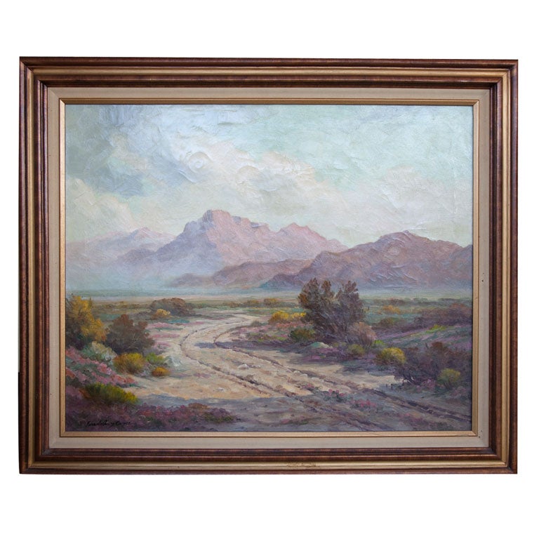 John Anthony Conner oil painting on canvas landscape plein air