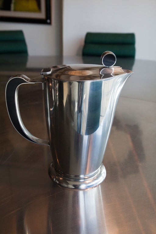 Swedish Gense stainless steel tea/coffee set service