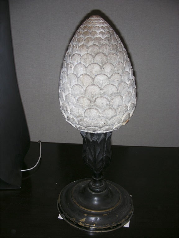 End of 17th Early 18th C. Pine-Cone Mounted in the 19th century