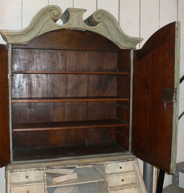 1850s German Armoire Scribant For Sale 1