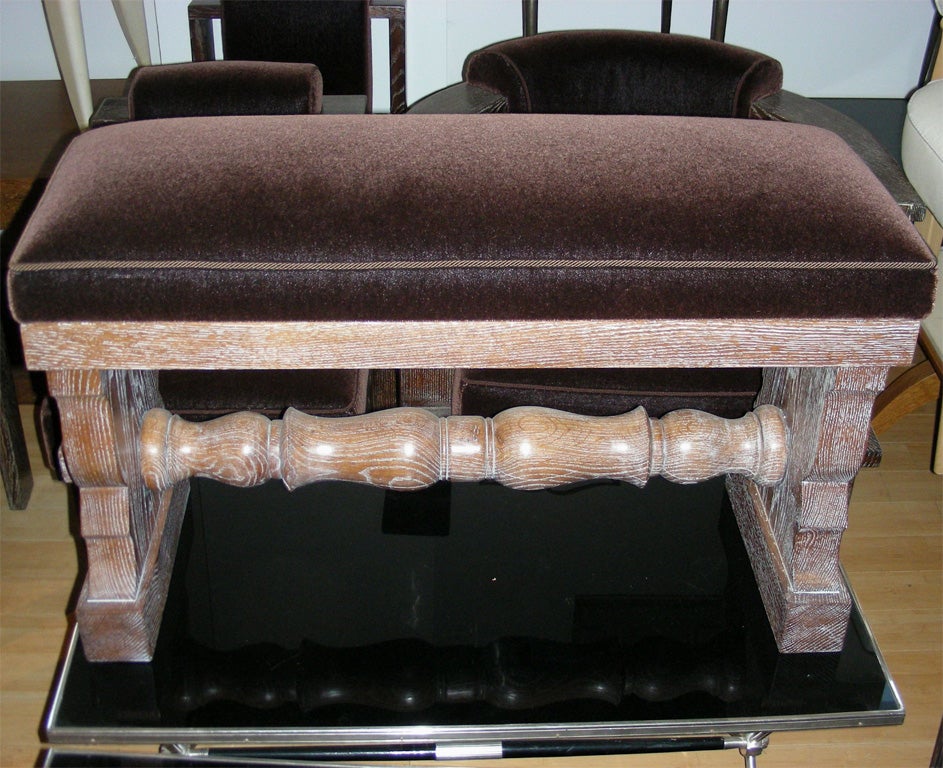 Two 1940s Benches by Jean Charles Moreux