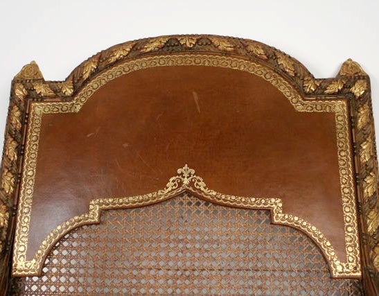 19th Century Large 1870s Louis XVI Style Armchair