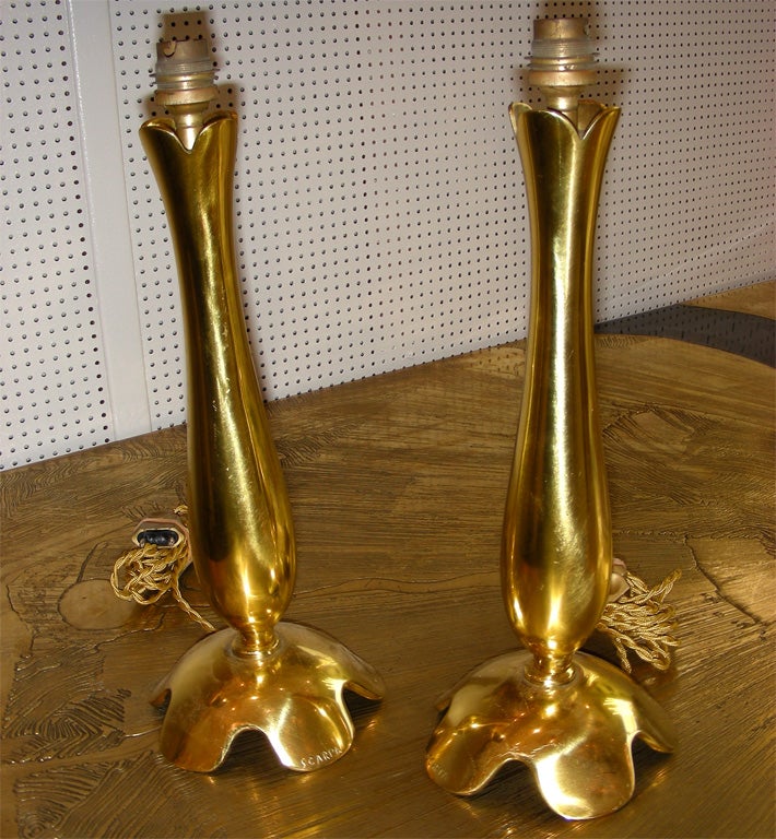 Two 1940-1950 Lamps by Scarpa In Excellent Condition For Sale In Bois-Colombes, FR