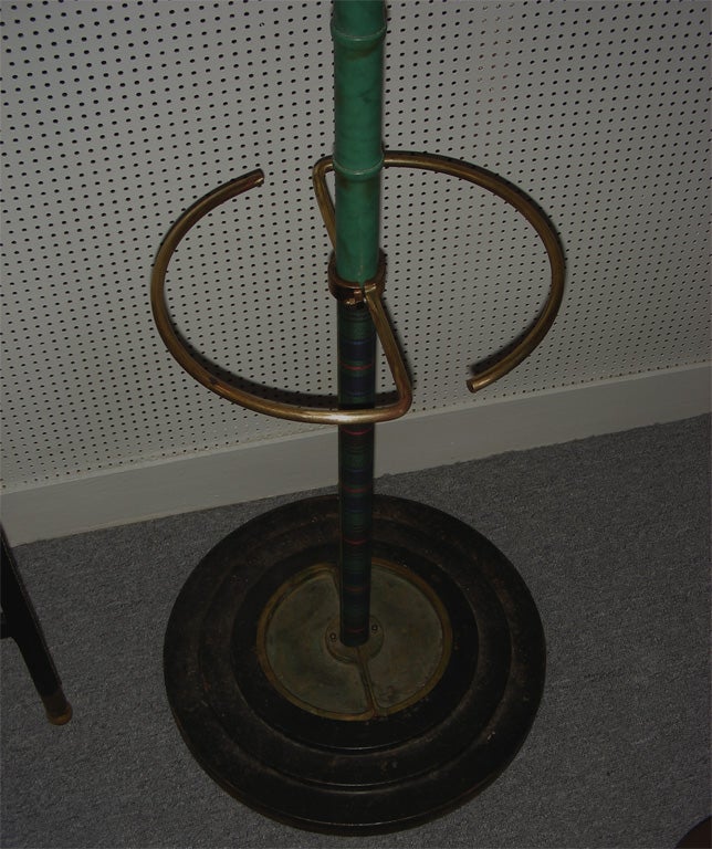 French 1950s Coat Stand by Jacques Adnet For Sale