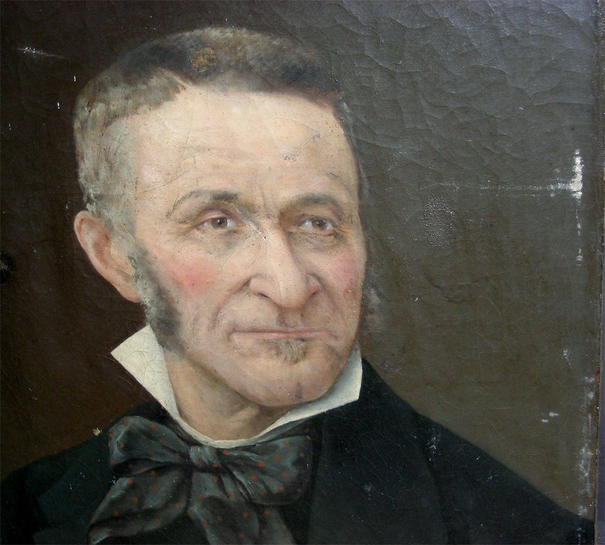 End of 19th Century Portrait of a Man For Sale 2