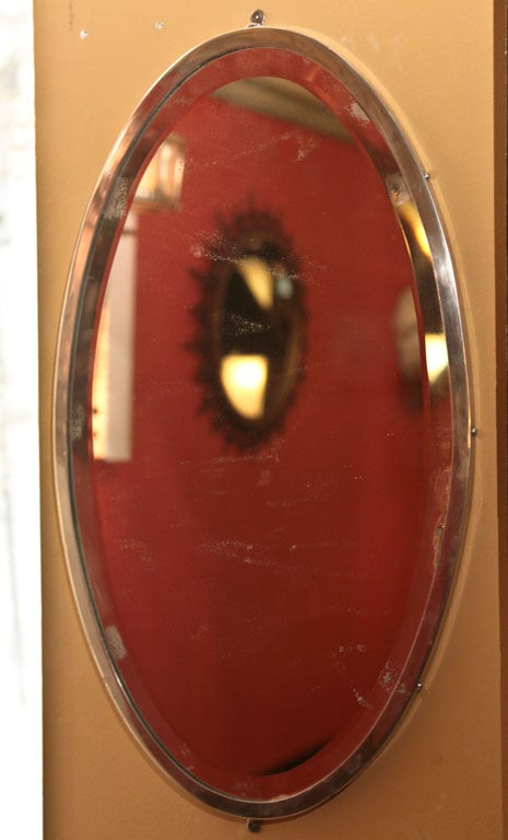 Brasscrafters Oval Mirror