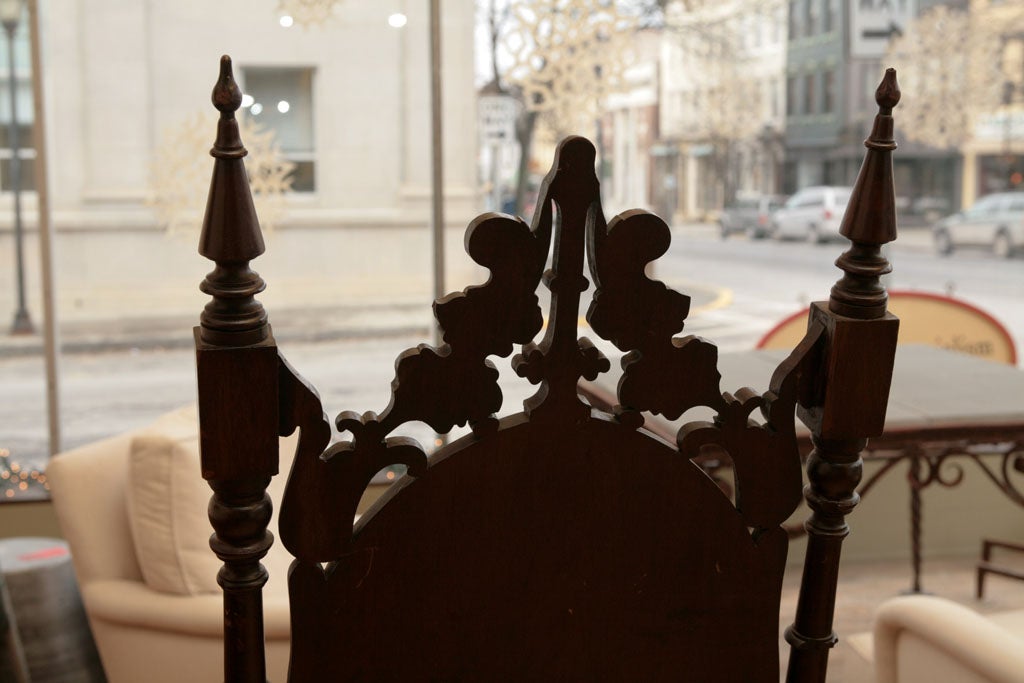 19th Century Gothic Revival Tall Chairs