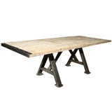 Steel Saw Horse Base Table