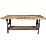 Iron Base Work Table