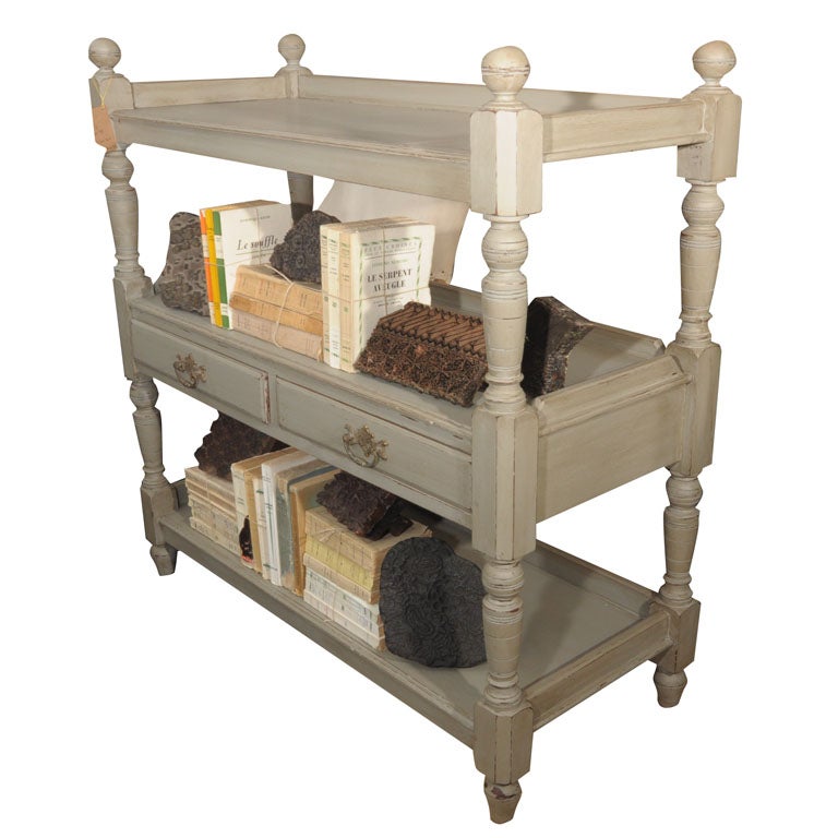 19th Century Dessert Cart