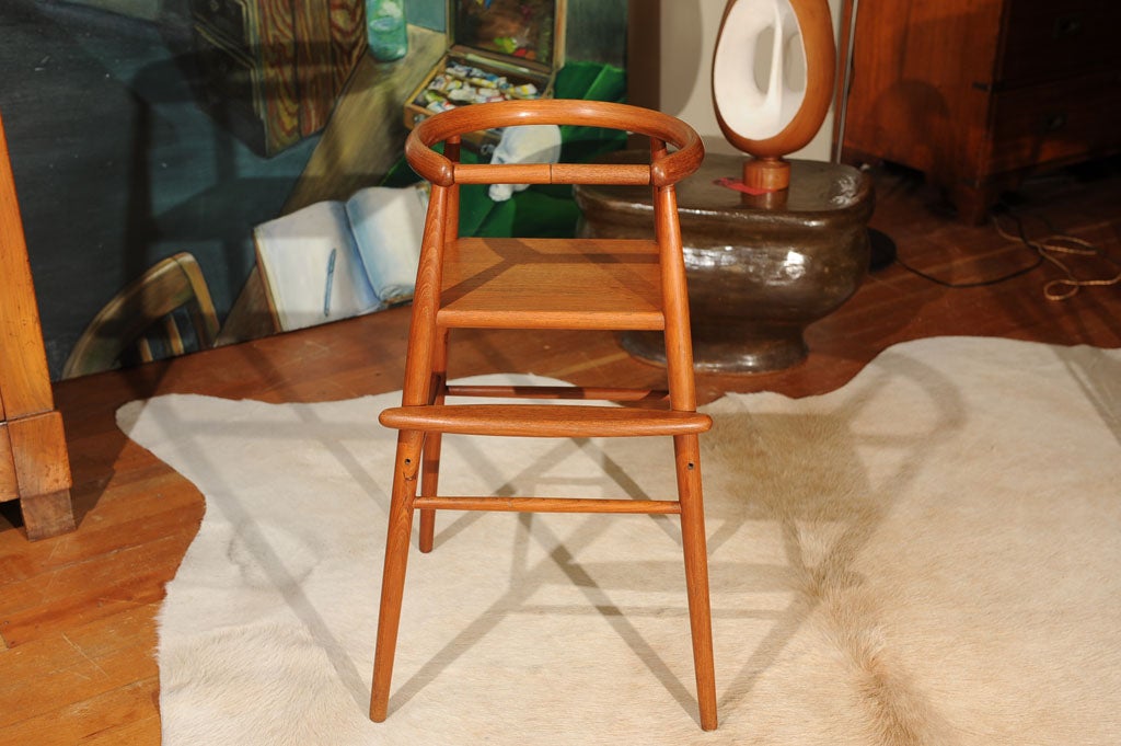 20th Century Danish Modern Teak Child's Chair