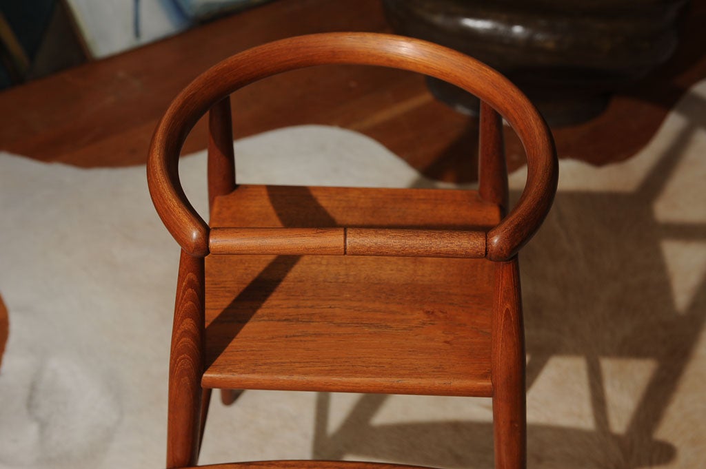Danish Modern Teak Child's Chair 1