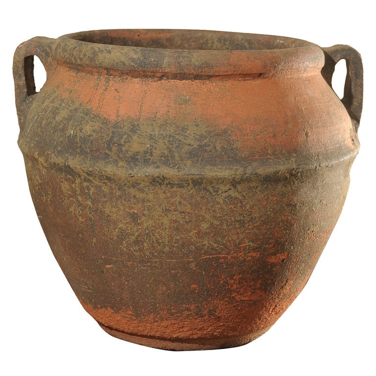 Large Terra Cotta Urn at 1stDibs
