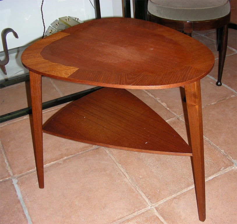 Teak Two 1950s Danish Coffee or End Tables by Severin Hansen For Sale