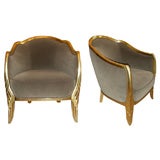 Two 1920-1930 Armchairs by Maurice Dufrêne