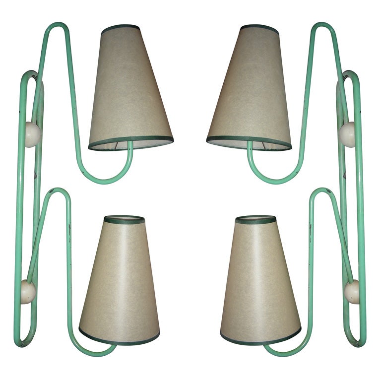 Two 1950s Sconces by Jean Royère