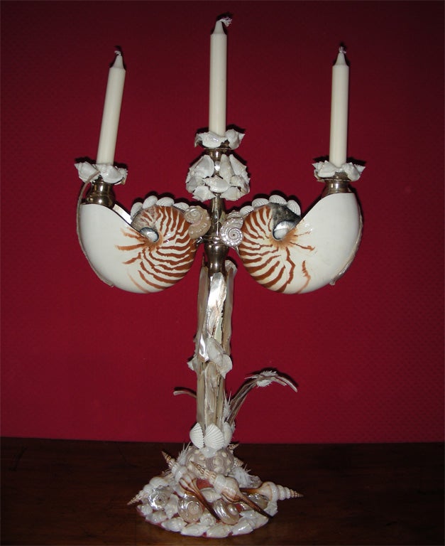 Large Candleholder by Frédérique Lombard Morel For Sale 3