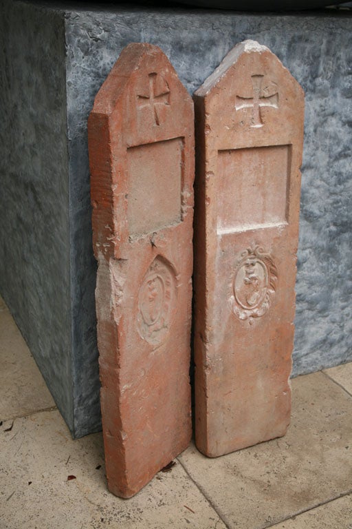 Pair of Garden Mile Markers For Sale 3