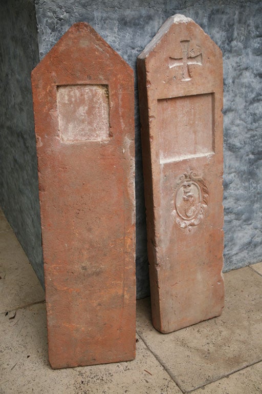 Pair of Garden Mile Markers For Sale 4