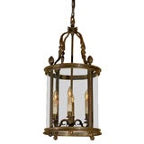 19th Century French Bronze Lantern