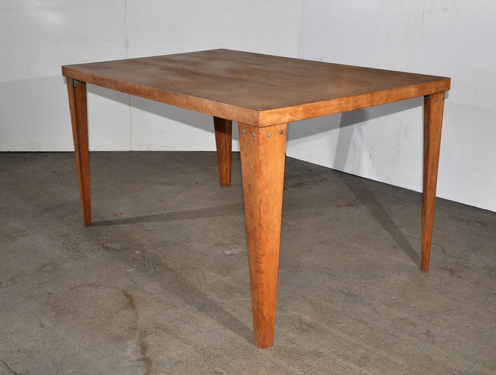Charles and Ray Eames DTW-1 table from the Herman Miller Estate of Ross Baleah