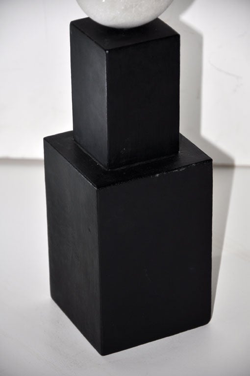 Marble Abstract Sculpture by Toshiharu Kitagawa For Sale