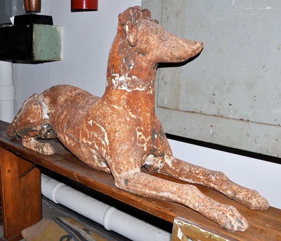 Pair of Cast Iron Whippets 1