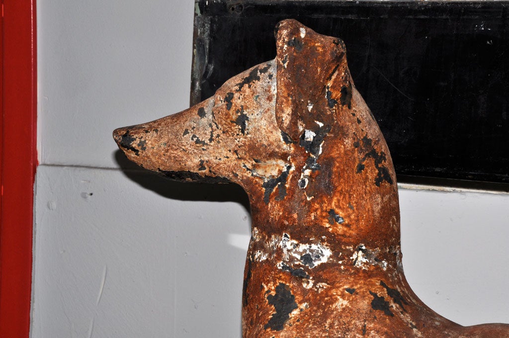 Pair of Cast Iron Whippets 3