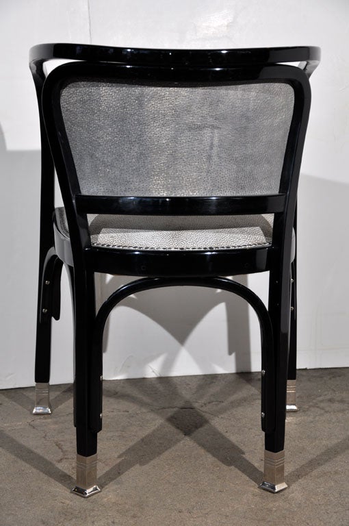Set of 12 Gustav Siegel Chairs 1