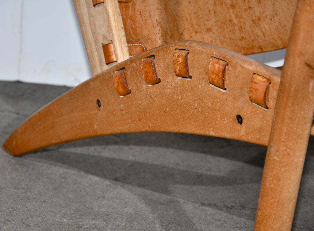 Wood Copenhagen Easy Chair by Mogens Voltelen