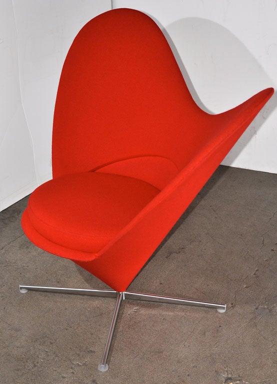 Heart Chair by Verner Panton