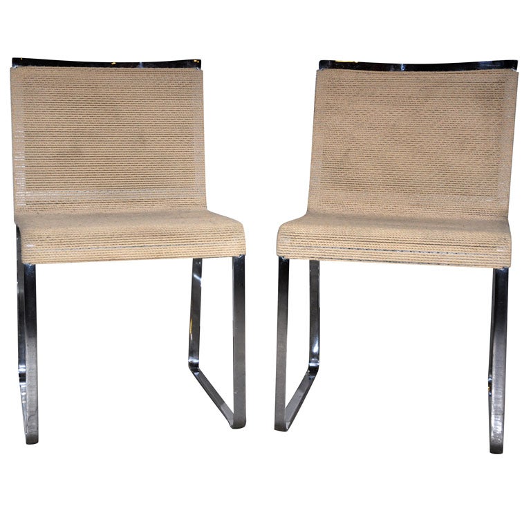 Pair of Chairs by Van Keppel Green For Sale