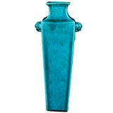 Antique Chinese Kangxi Turquoise Vase