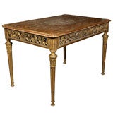Continental Giltwood Center Table