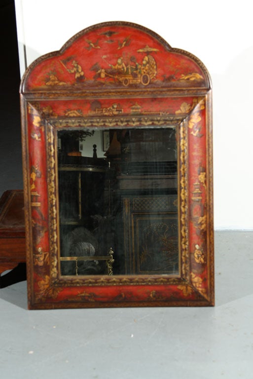Chinoiserie Looking Glass