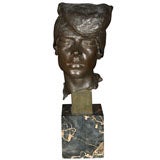 French Bronze Bust