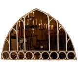 Gothic Arched Iron Mirror