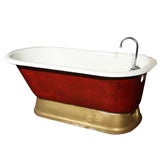 Vintage Cast Iron Bath Tub