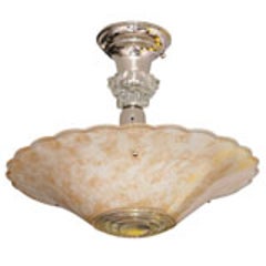 French Petite Chandelier Glass is Like Fortuny Fabric 12
