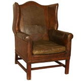 Irish Leather Armchair