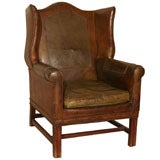 Irish Leather Armchair