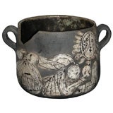 1990s Ceramic Pot by Roger Capron