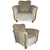 Two 1940s Armchairs