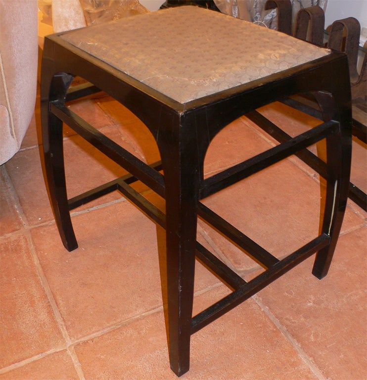 20th Century Austrian 1920s Stool by Koloman Moser