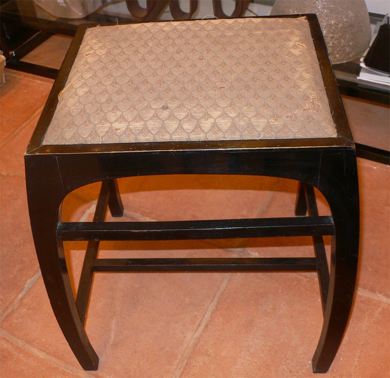 Austrian 1920s Stool by Koloman Moser 4